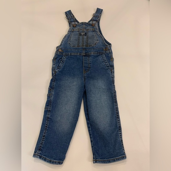OshKosh B’ Gosh boys denim overalls, size 3T (bin O) - Picture 1 of 7